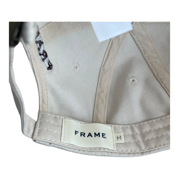 FRAME x Ritz Paris Baseball Hat (NWOT) 100% Cotton - Picture 8 of 8
